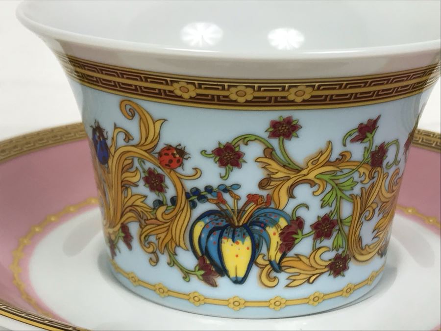 Versace Rosenthal Cup And Saucer [Photo 7]