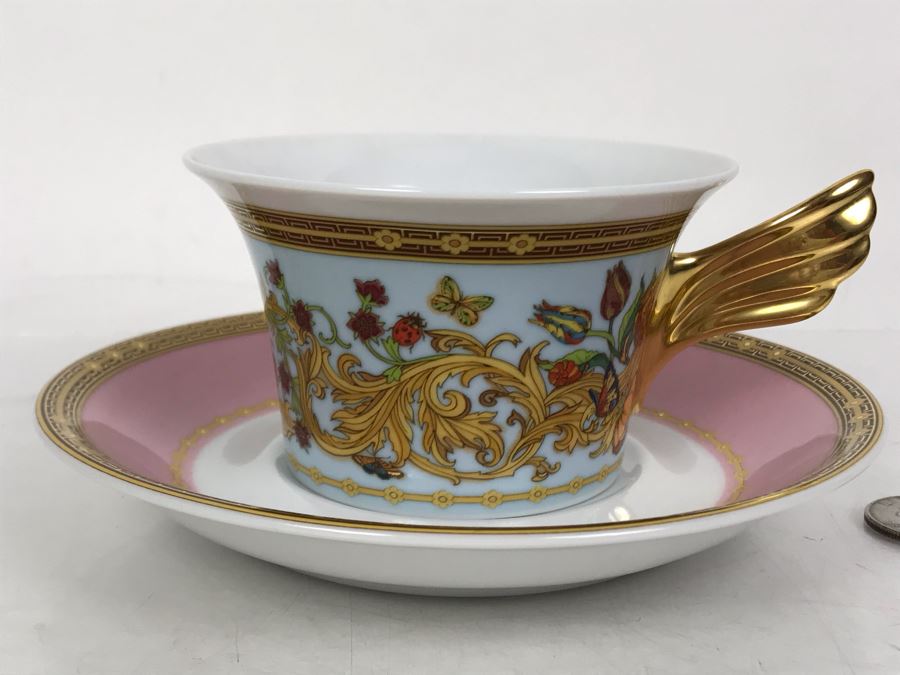 Versace Rosenthal Cup And Saucer [Photo 3]