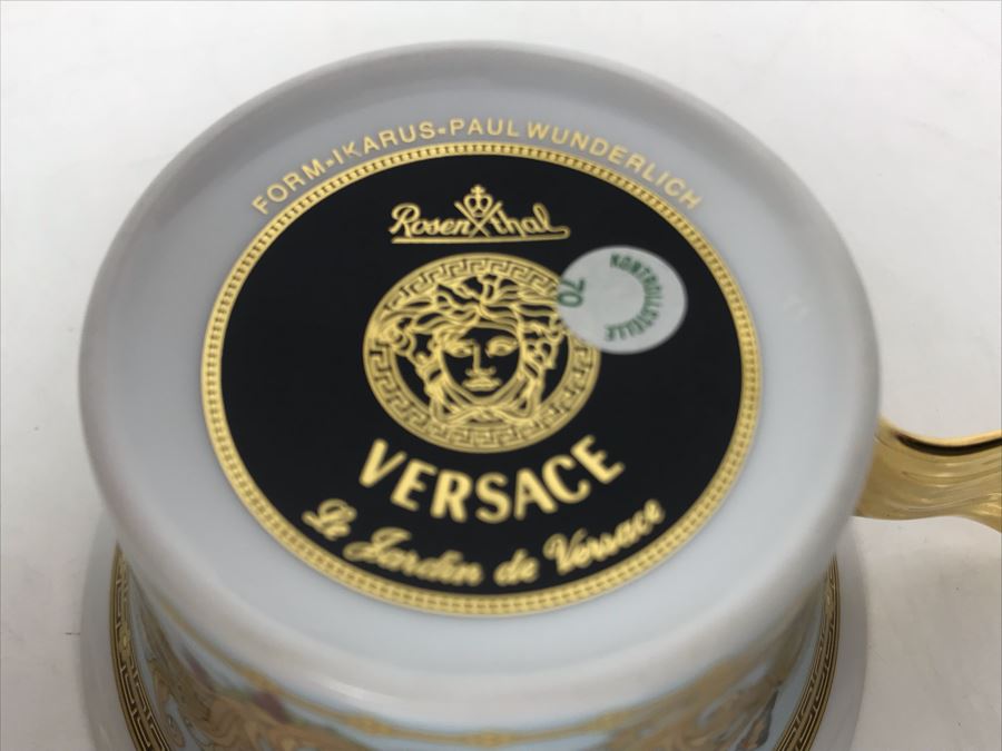 Versace Rosenthal Cup And Saucer [Photo 10]