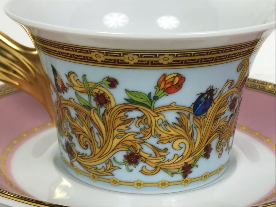 Versace Rosenthal Cup And Saucer [Photo 6]