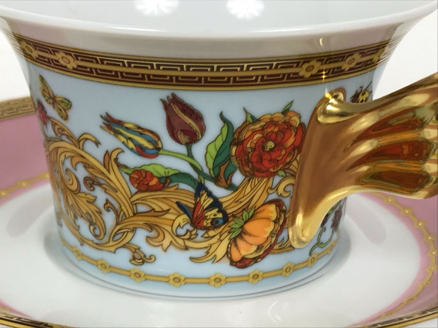 Versace Rosenthal Cup And Saucer [Photo 5]