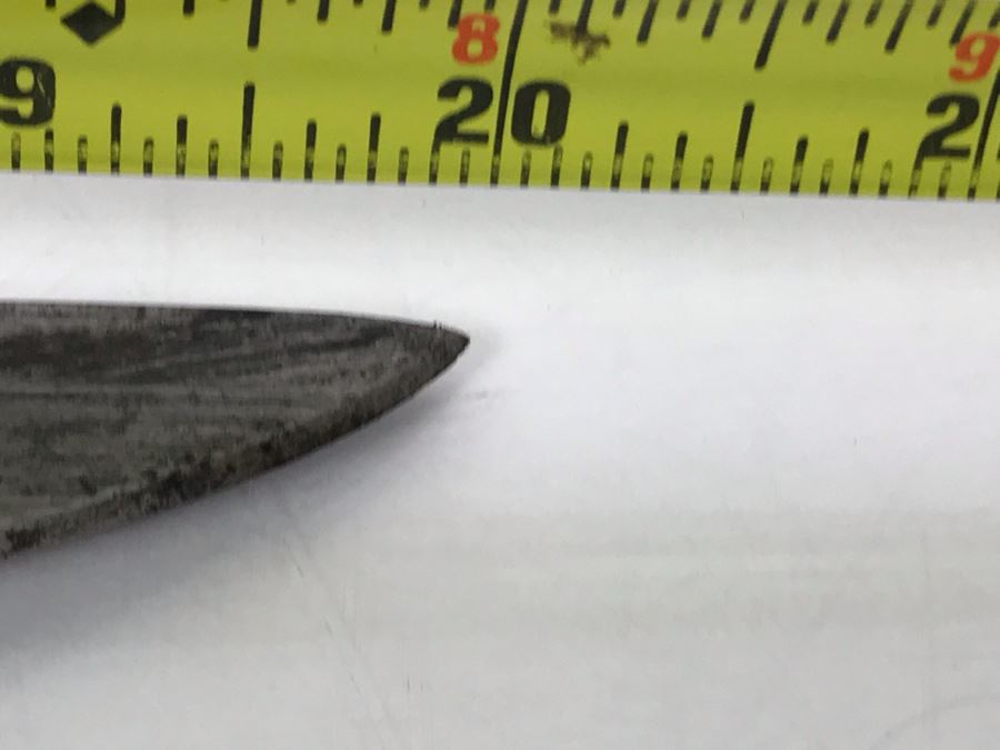 WWII Era Japanese Kokura Bayonet Dagger Fighting Knife With Scabbard [Photo 20]