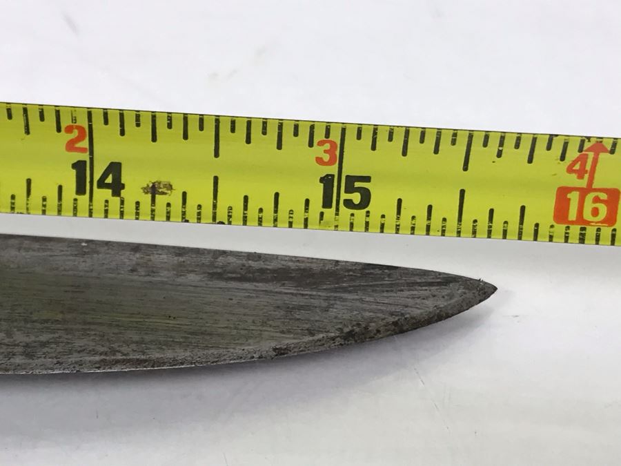 WWII Era Japanese Kokura Bayonet Dagger Fighting Knife With Scabbard [Photo 22]