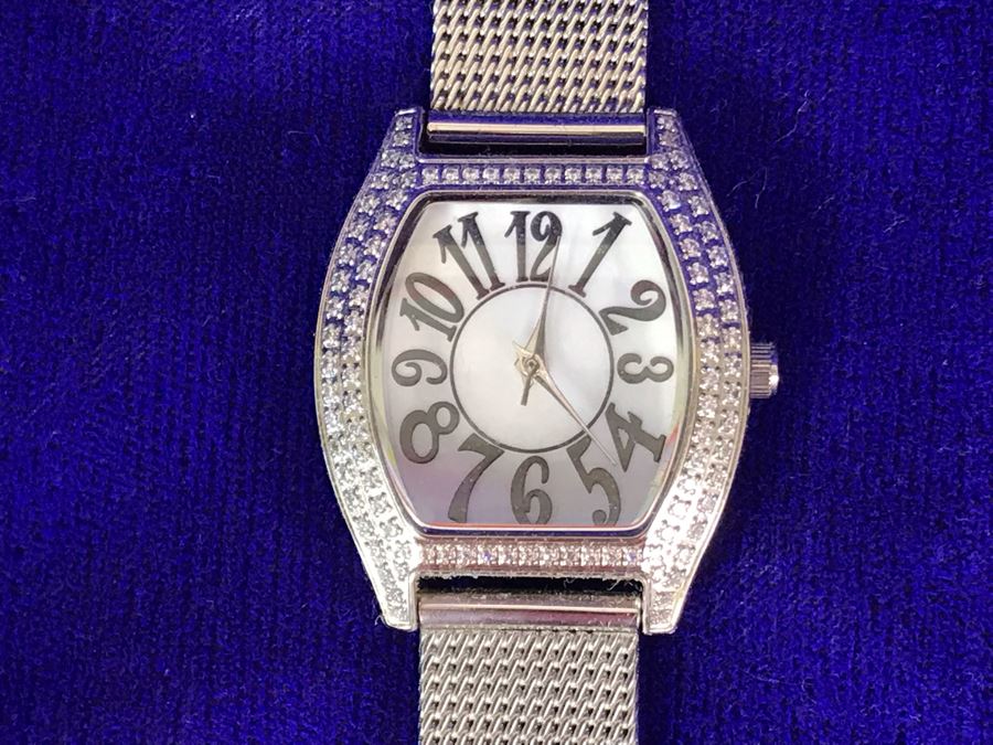 (3) New DMQ CZ Watches In Silver, Gold And Bronze [Photo 8]