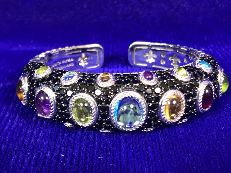 Judith Ripka Cuff Bracelet 66.5g [Photo 4]