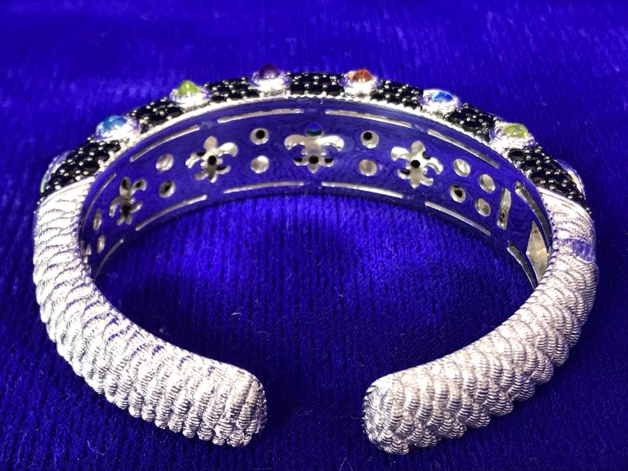 Judith Ripka Cuff Bracelet 66.5g [Photo 9]