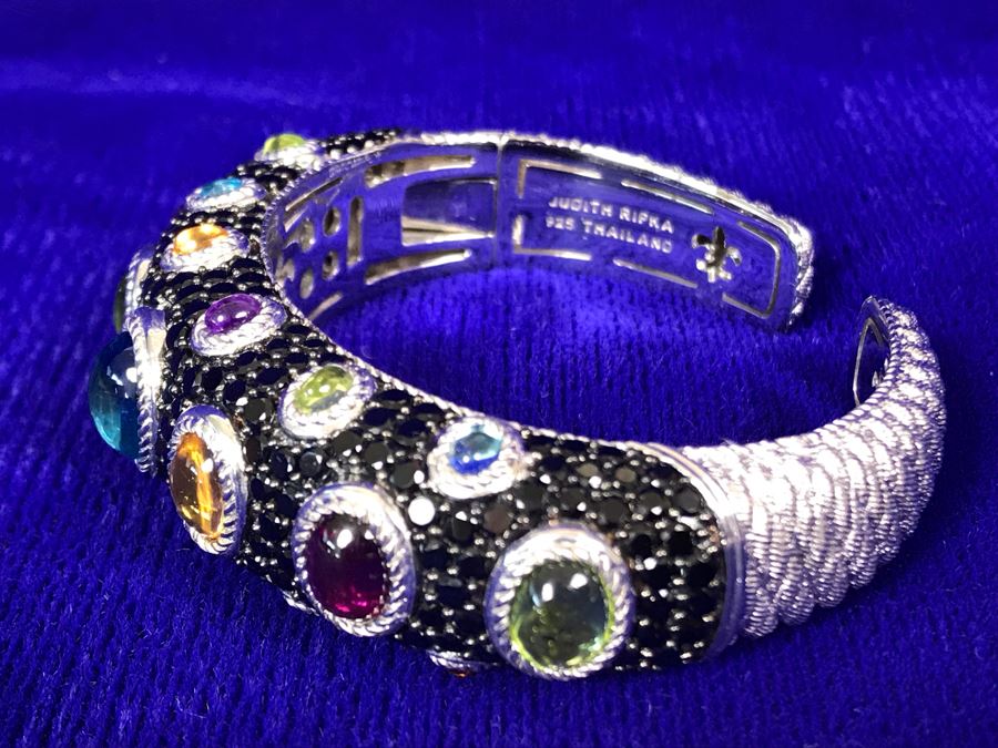 Judith Ripka Cuff Bracelet 66.5g [Photo 6]