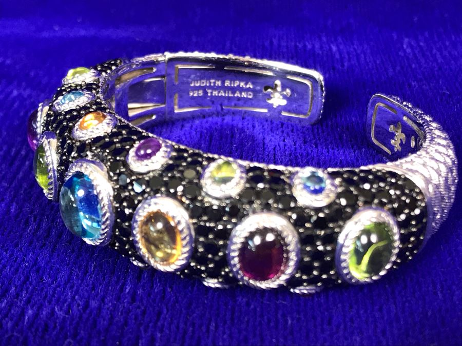Judith Ripka Cuff Bracelet 66.5g [Photo 7]