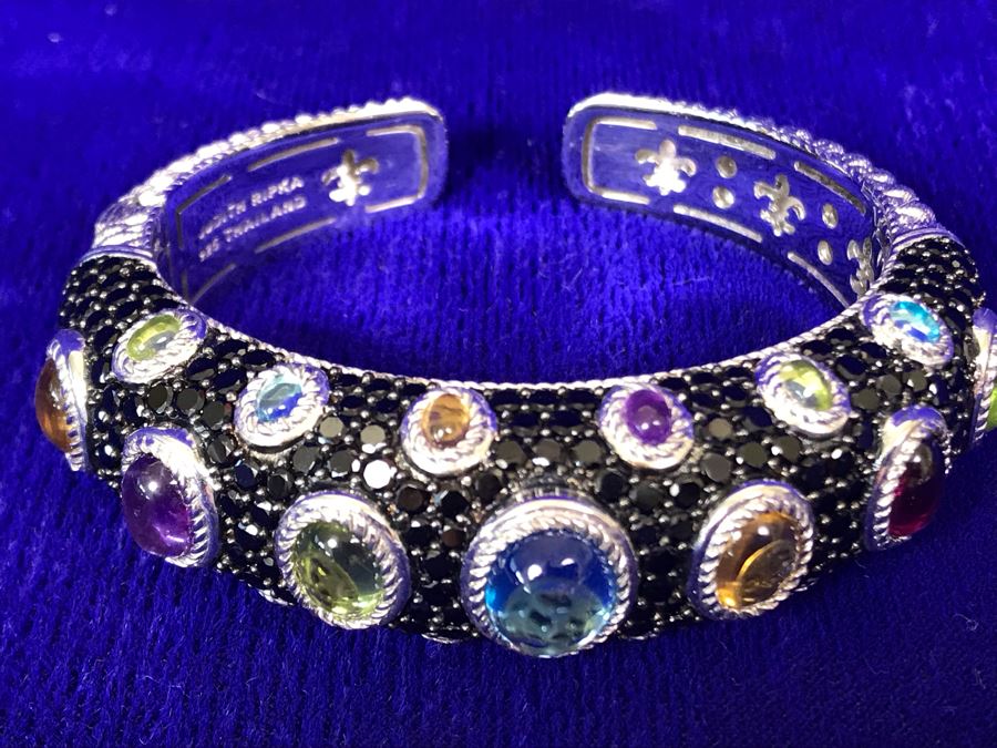 Judith Ripka Cuff Bracelet 66.5g [Photo 3]