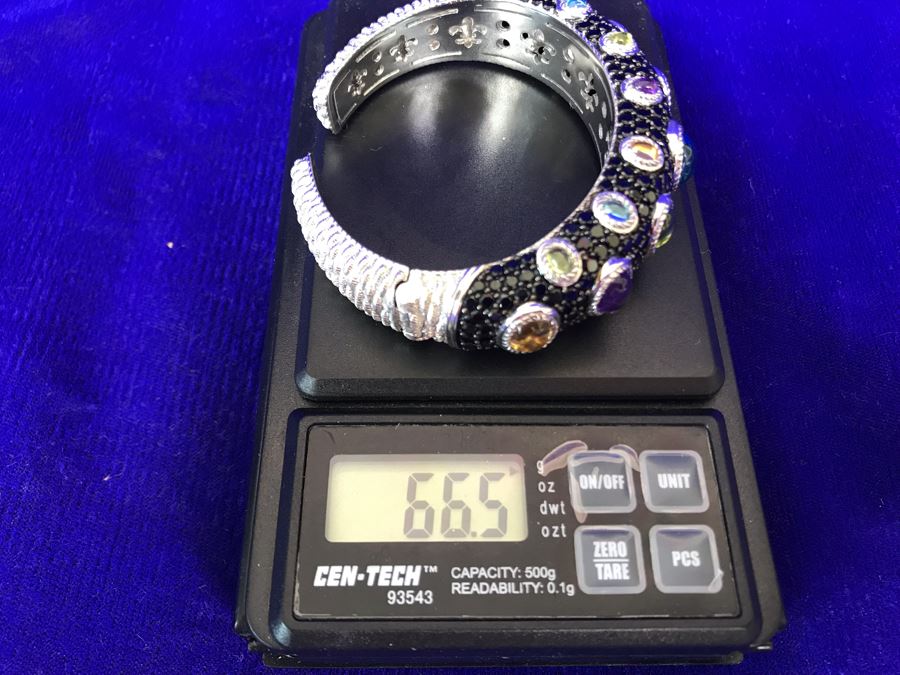 Judith Ripka Cuff Bracelet 66.5g [Photo 10]