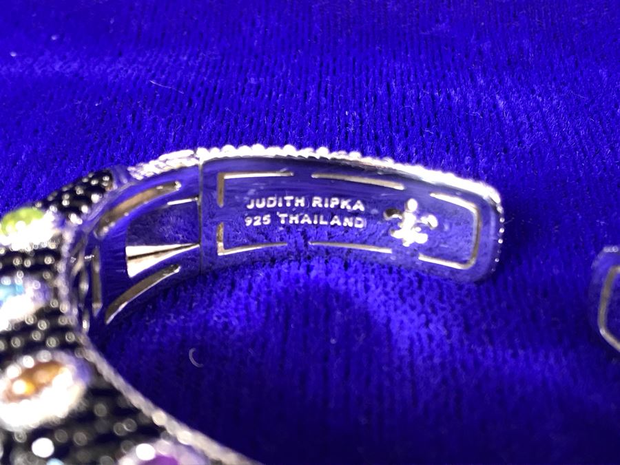 Judith Ripka Cuff Bracelet 66.5g [Photo 8]