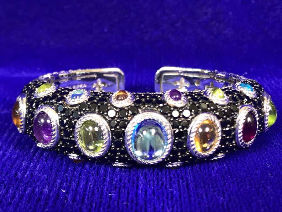 Judith Ripka Cuff Bracelet 66.5g [Photo 5]