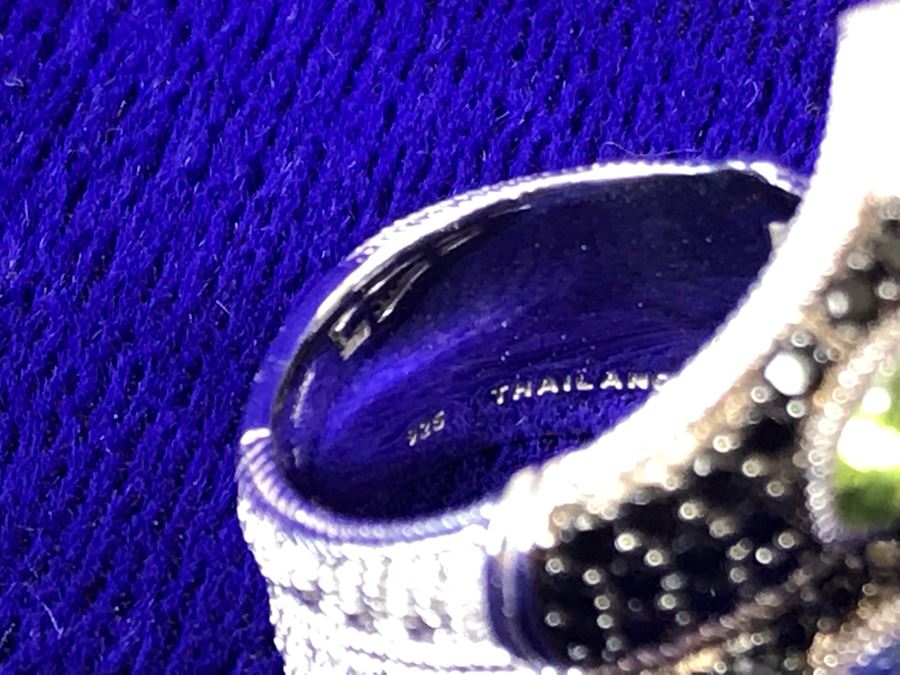 Pair Of Judith Ripka Rings Size 8 34.9g TW [Photo 16]