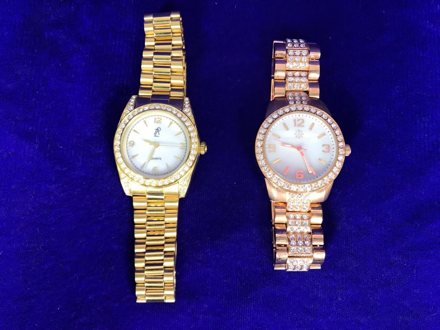 Pair Of Women's Watches: Rachel Zoe Watch And Isaac Mizrahi Watch