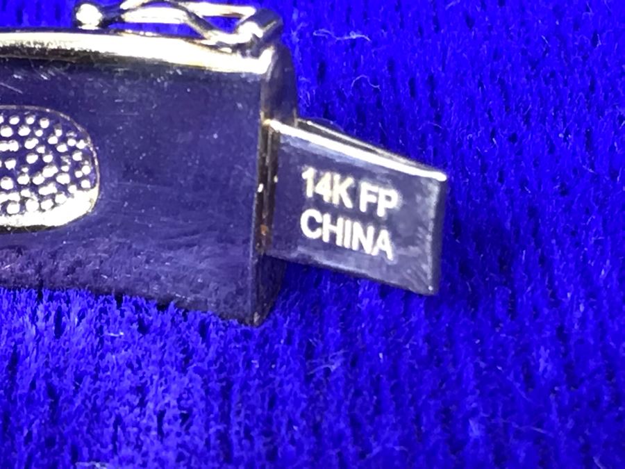 Jewelry Set With 14K FP Gold Silicone Filled Bracelet And 14K FP Gold Silicone Filled Ring Size 8.5 37.5g [Photo 5]