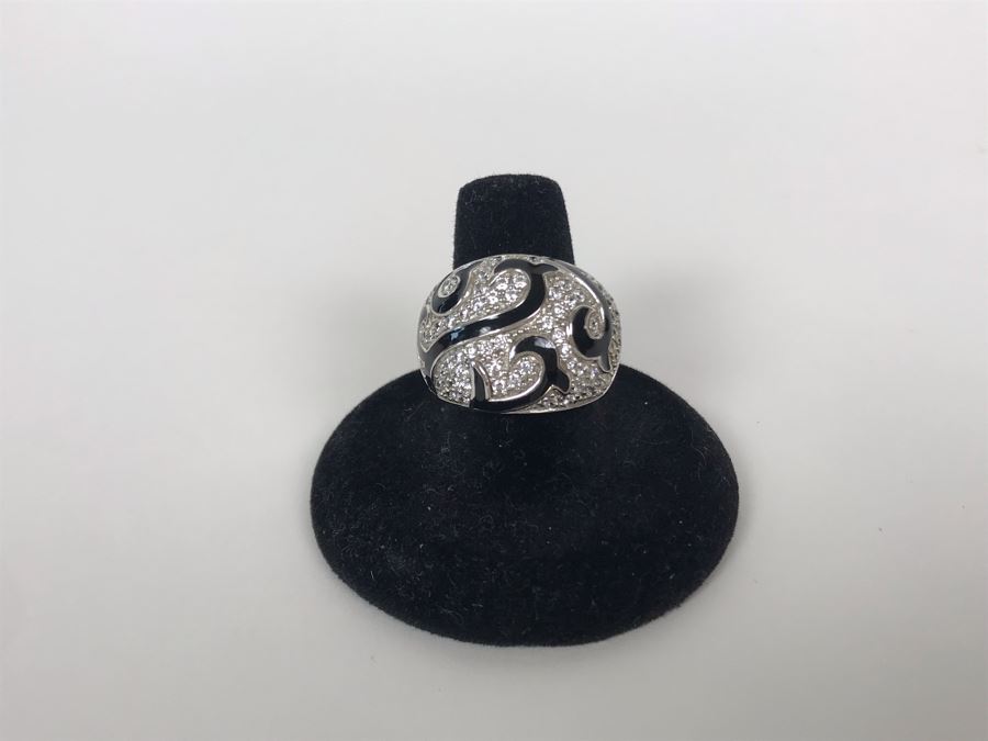 Sterling Silver Ring Size 10.9g [Photo 2]