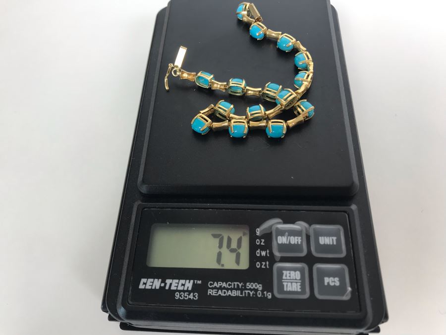 14K Gold Bracelet 7.4g [Photo 8]