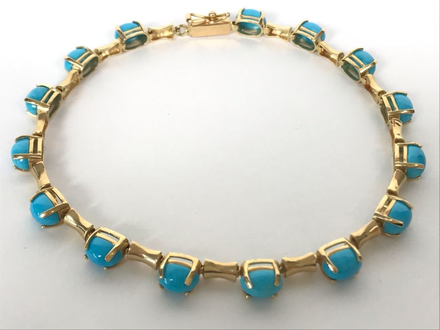 14K Gold Bracelet 7.4g [Photo 4]