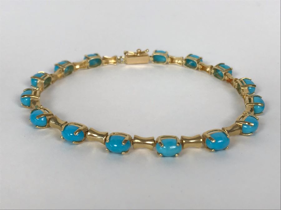 14K Gold Bracelet 7.4g [Photo 3]
