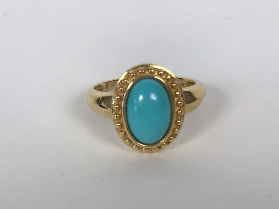 14K Gold Ring Size 3.7g [Photo 5]