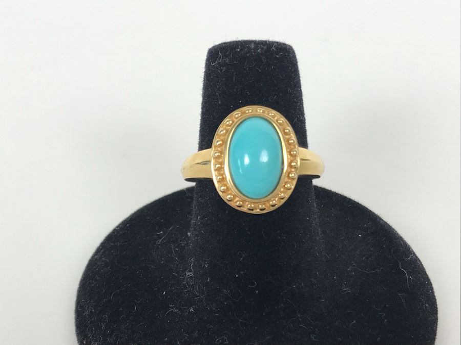 14K Gold Ring Size 3.7g