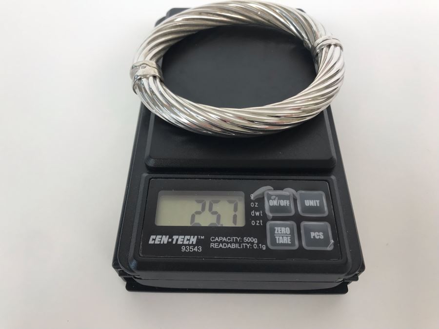 Sterling Silver JCM Italy Bracelet 25.7g [Photo 5]