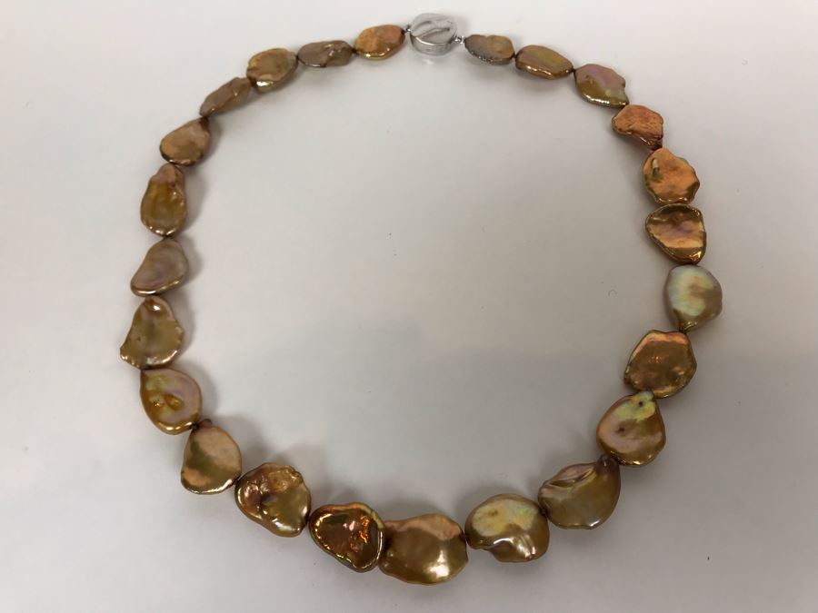 Honora Cultured Pearl Sterling Silver Necklace [Photo 2]