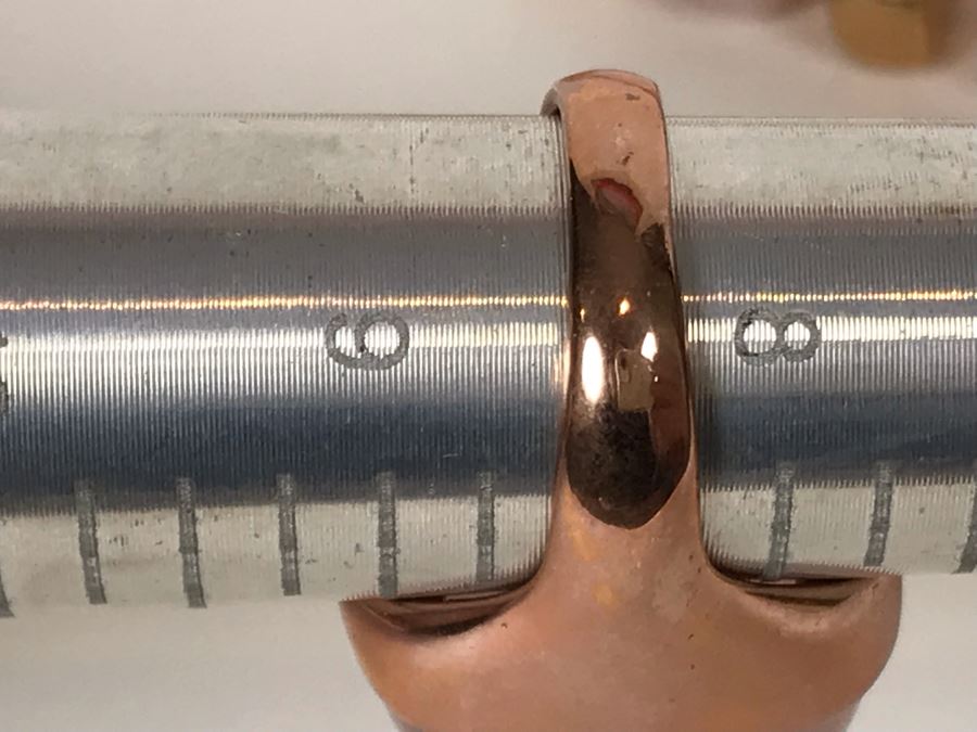 Milor Italy Bronze Jewelry Set With Necklace, Bracelet, Ring Size 9.5, Ring Size 8.5 And Earrings [Photo 16]