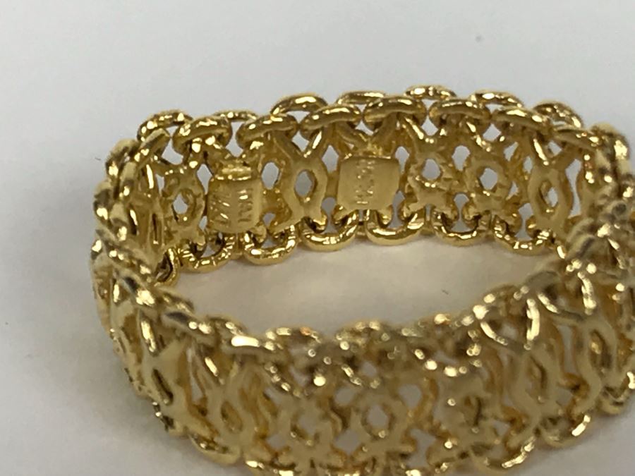 14K Gold Ring Milor Italy 1.9g [Photo 12]