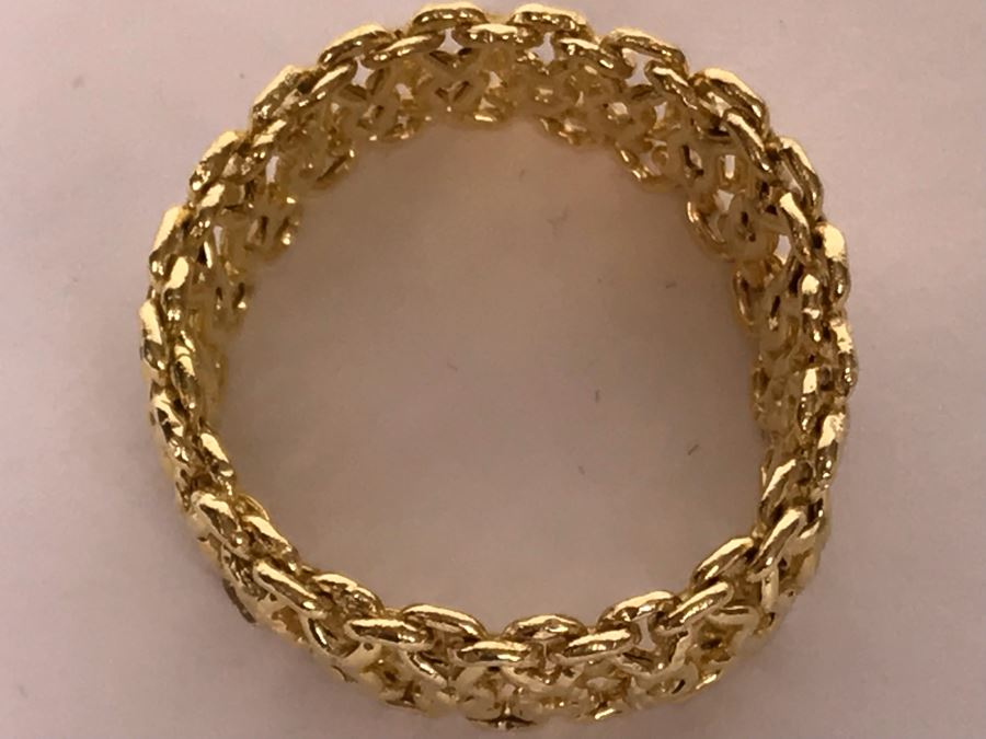 14K Gold Ring Milor Italy 1.9g [Photo 8]