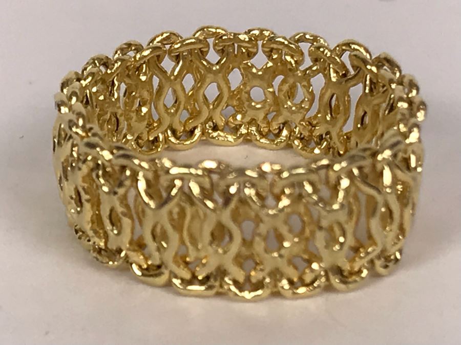 14K Gold Ring Milor Italy 1.9g [Photo 10]