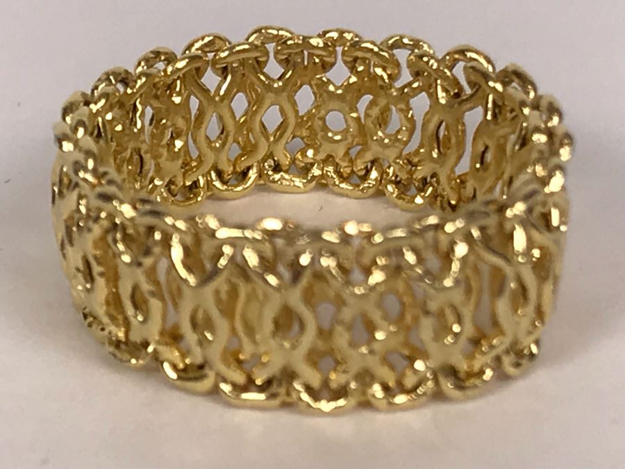 14K Gold Ring Milor Italy 1.9g [Photo 9]