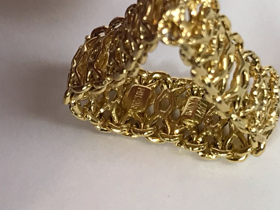 14K Gold Ring Milor Italy 1.9g [Photo 14]