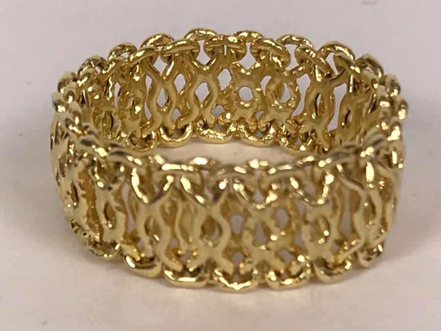 14K Gold Ring Milor Italy 1.9g [Photo 11]