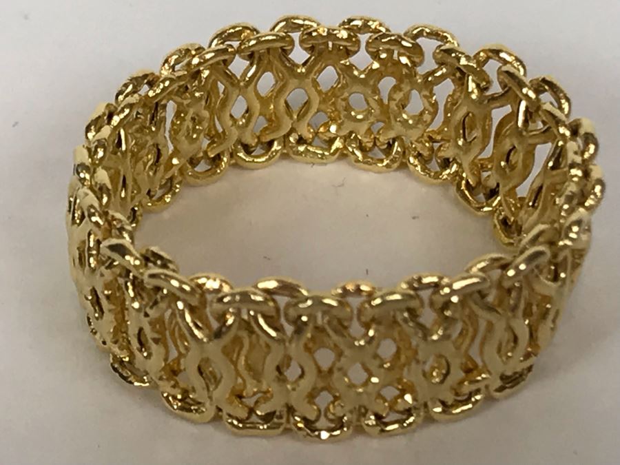 14K Gold Ring Milor Italy 1.9g [Photo 7]