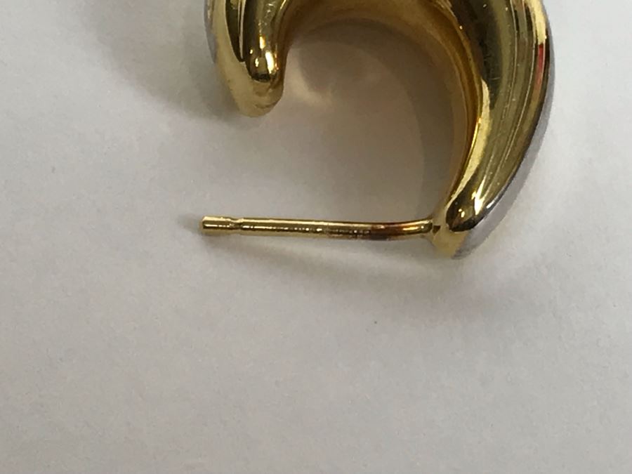 18K Gold Israel Earrings 3g [Photo 4]