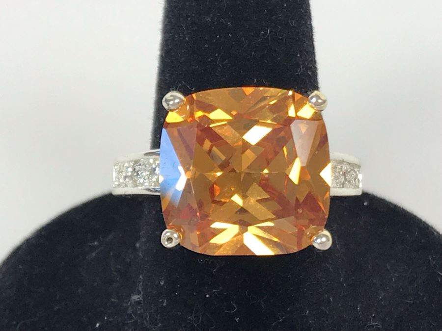 Sterling Silver Ring Size 8.75 8.8g [Photo 4]