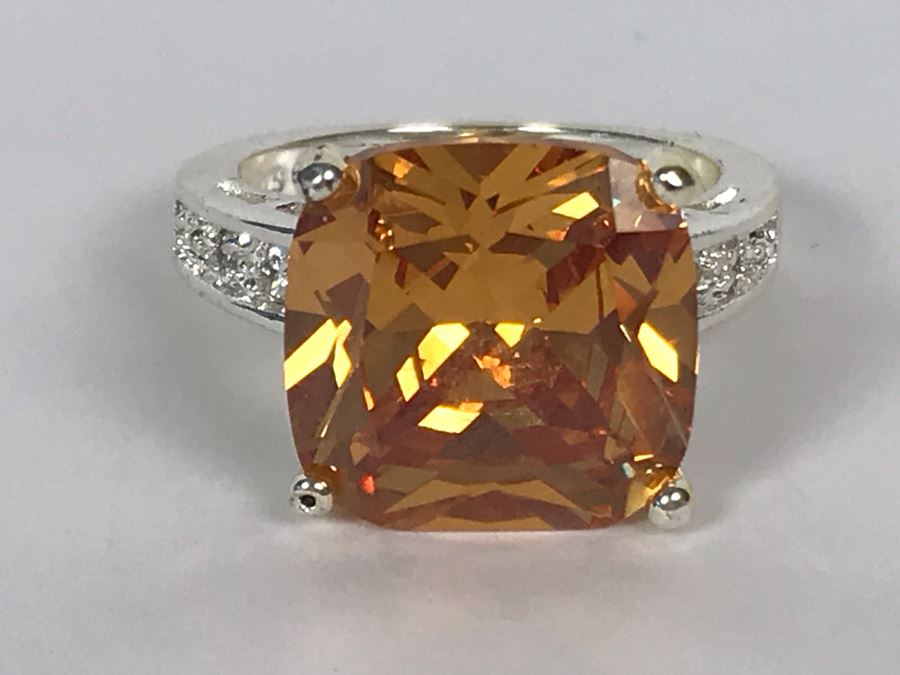 Sterling Silver Ring Size 8.75 8.8g [Photo 10]