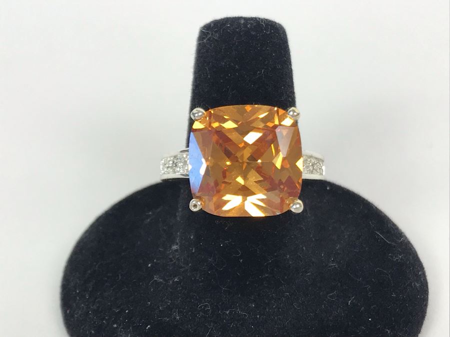 Sterling Silver Ring Size 8.75 8.8g [Photo 3]