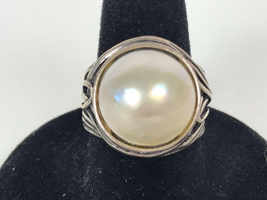 Sterling Silver Israel Ring Size 8.5 7g [Photo 2]