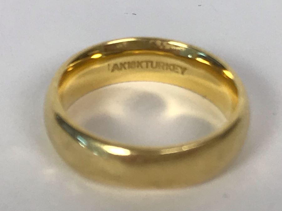 18K Gold Turkey Ring Size 5 1.6g [Photo 4]