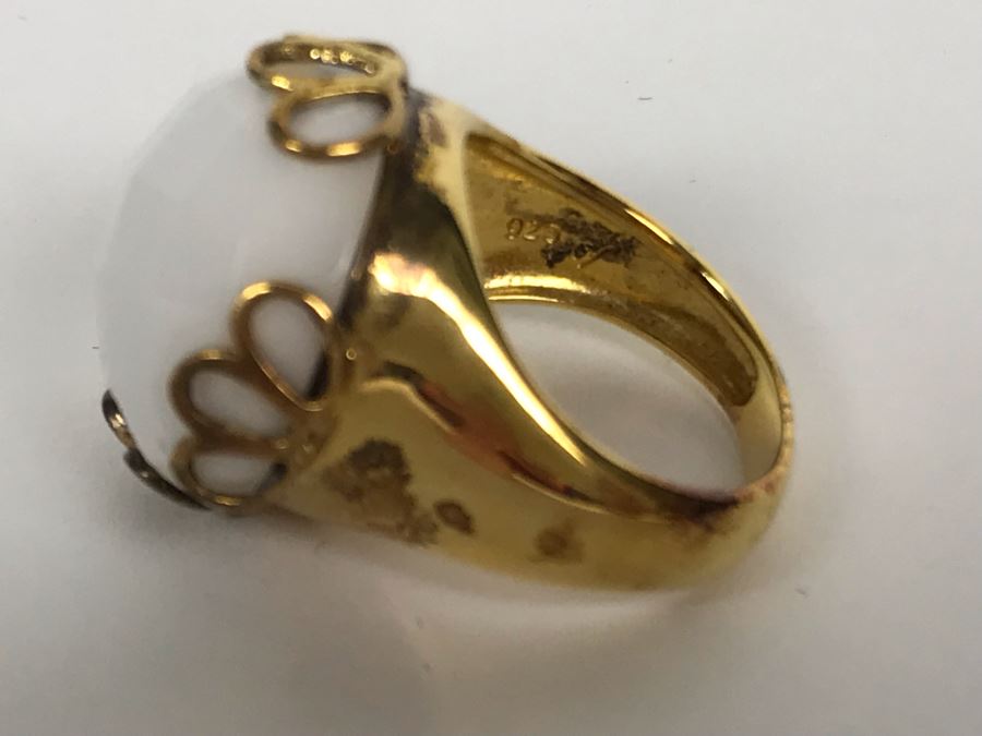 Sterling Silver Ring Size 6.25 9g [Photo 6]