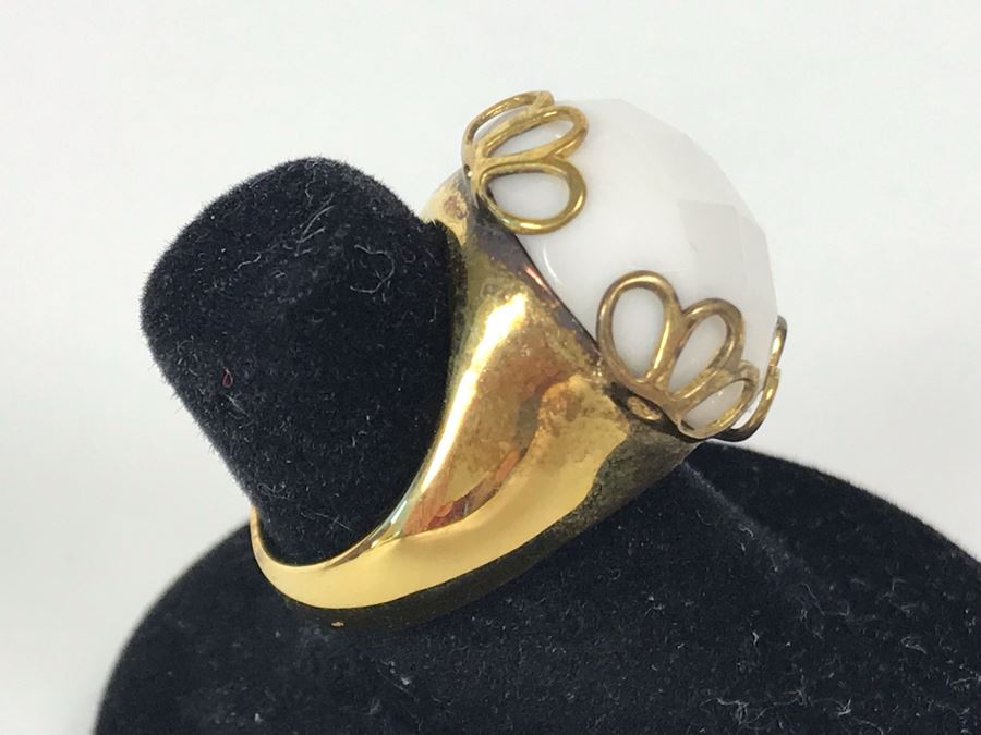 Sterling Silver Ring Size 6.25 9g [Photo 3]