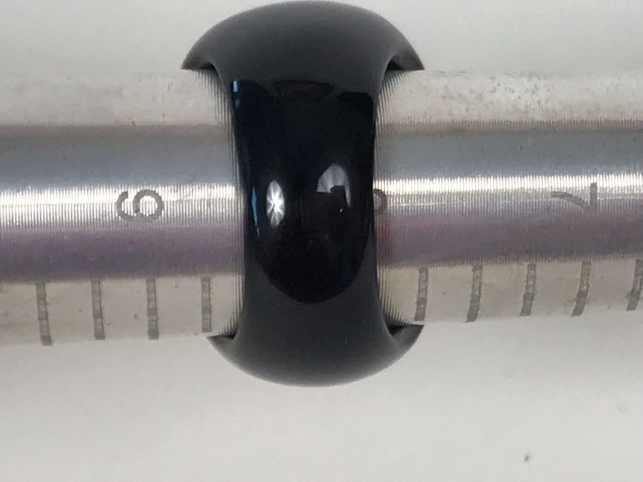 Pair Of Rings With 14K Gold Bands Milor Italy Size 8.25  [Photo 9]