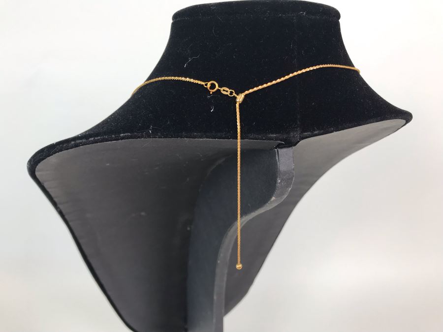 14K Gold Milor Italy Necklace 2.9g [Photo 7]