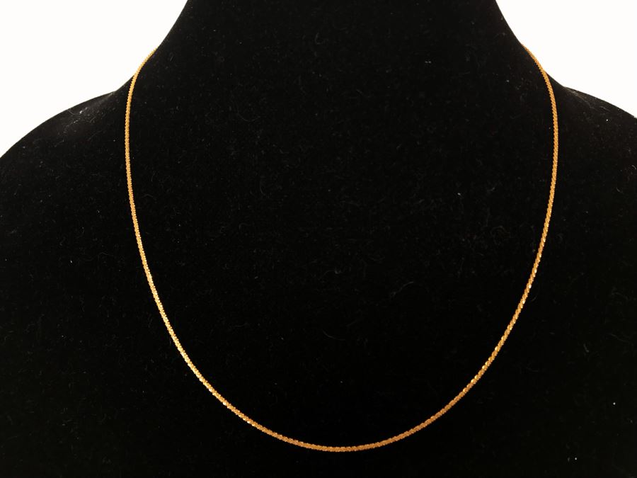 14K Gold Milor Italy Necklace 2.9g [Photo 6]