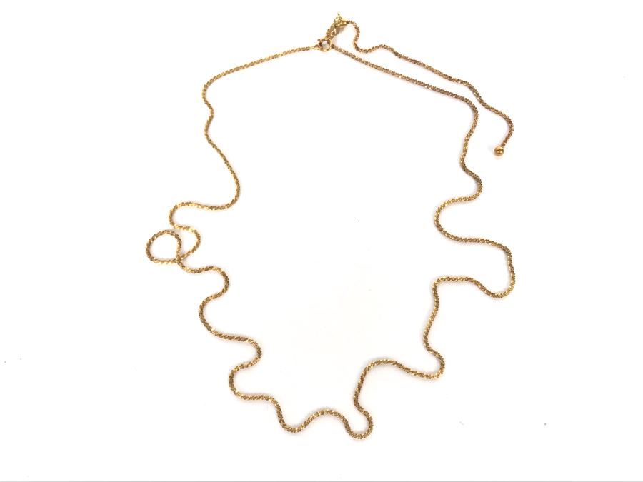 14K Gold Milor Italy Necklace 2.9g [Photo 8]