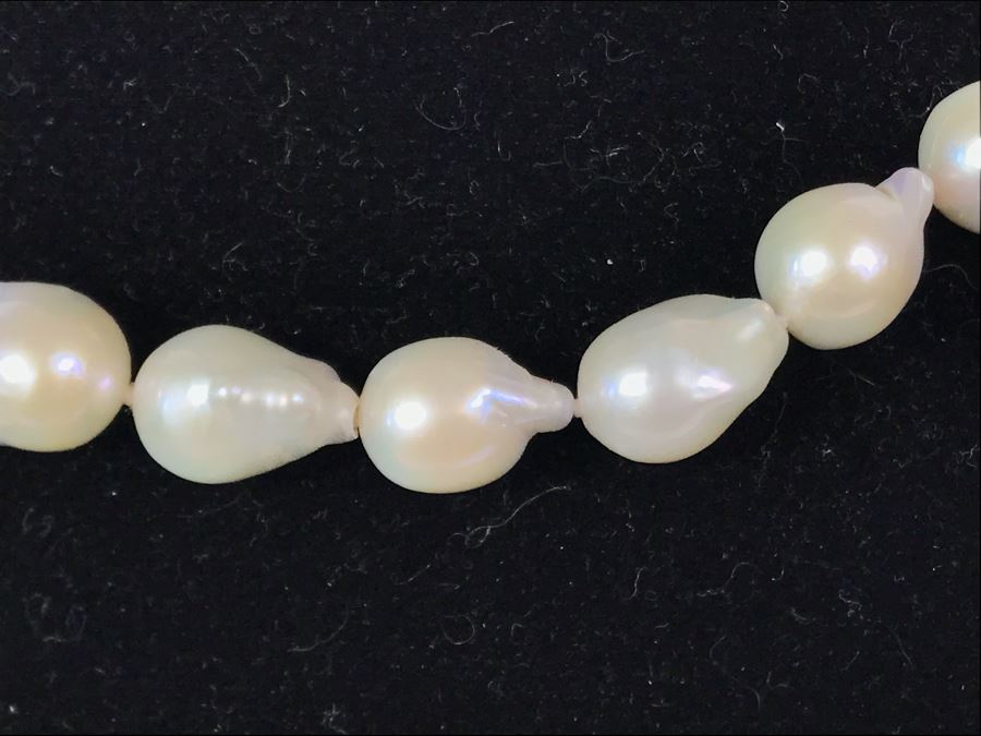 Honora Freshwater Pearl Sterling Silver Necklace 17'L [Photo 4]