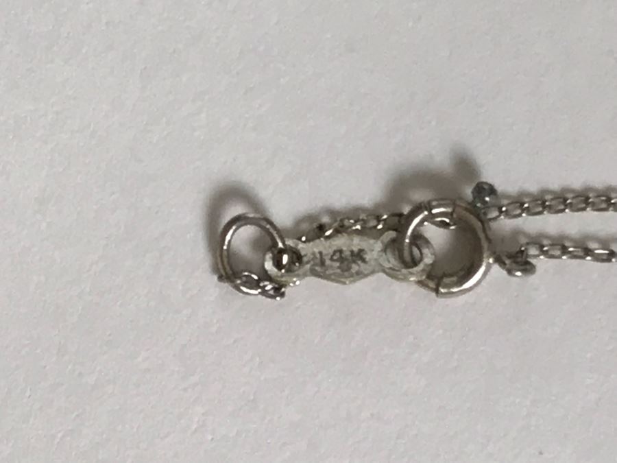 14K Gold Chain Necklace With Pendant 2g [Photo 4]