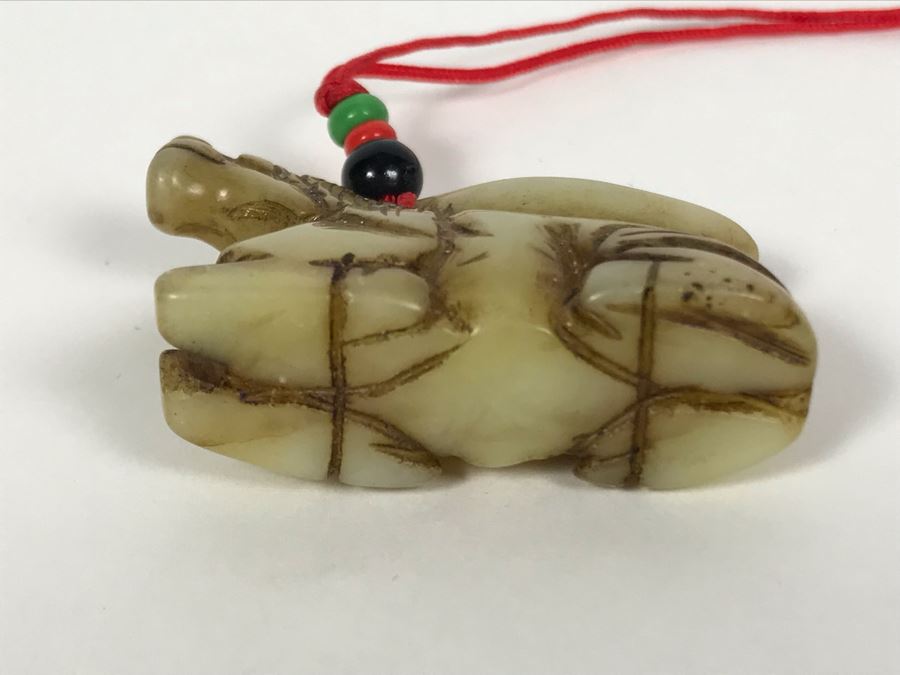 Vintage Carved Jade Chinese Figurine [Photo 6]